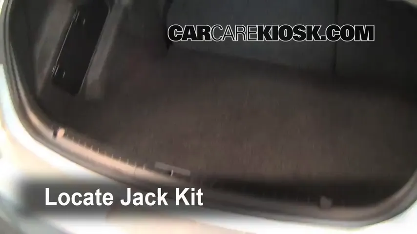 2010 Mazda 3 i 2.0L 4 Cyl. Tires & Wheels Change a Flat Tire
